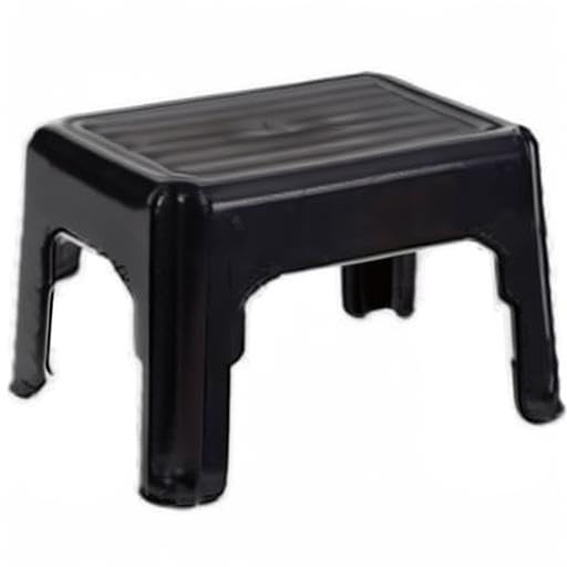 Whitefurze 40cm Stool Black image