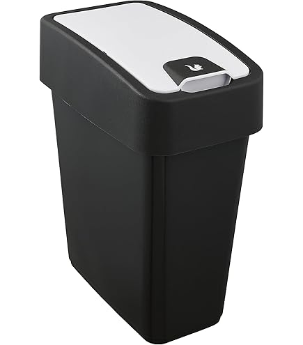 Whitefurze 10l Sw Lid Bin And Base Black 2 Cases image