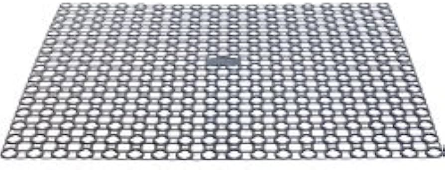Whitefurze Drainer Mat - Silver