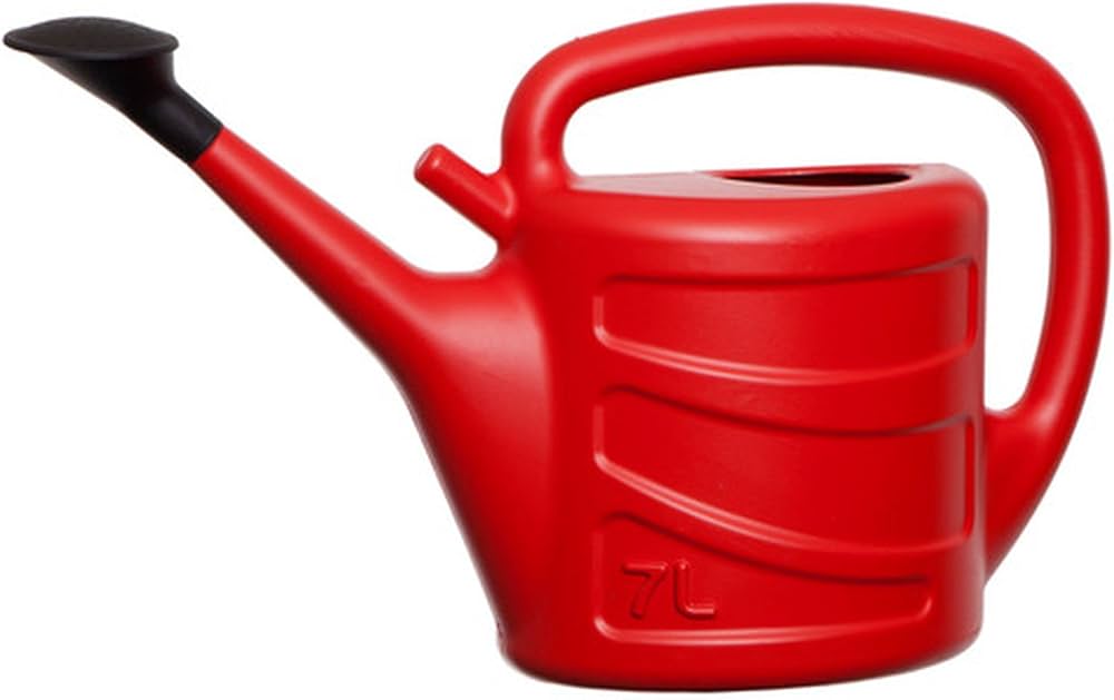 Whitefurze 7l Watering Can Red image