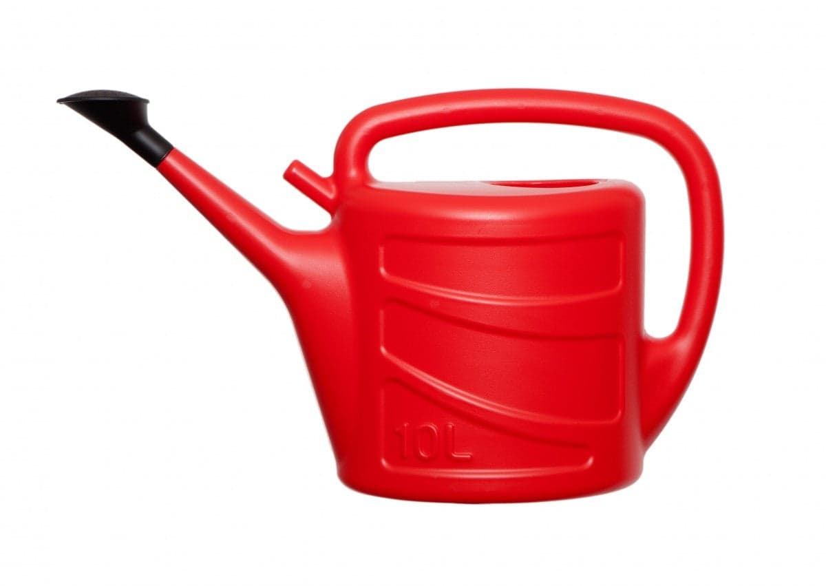Whitefurze 10l Watering Can Red