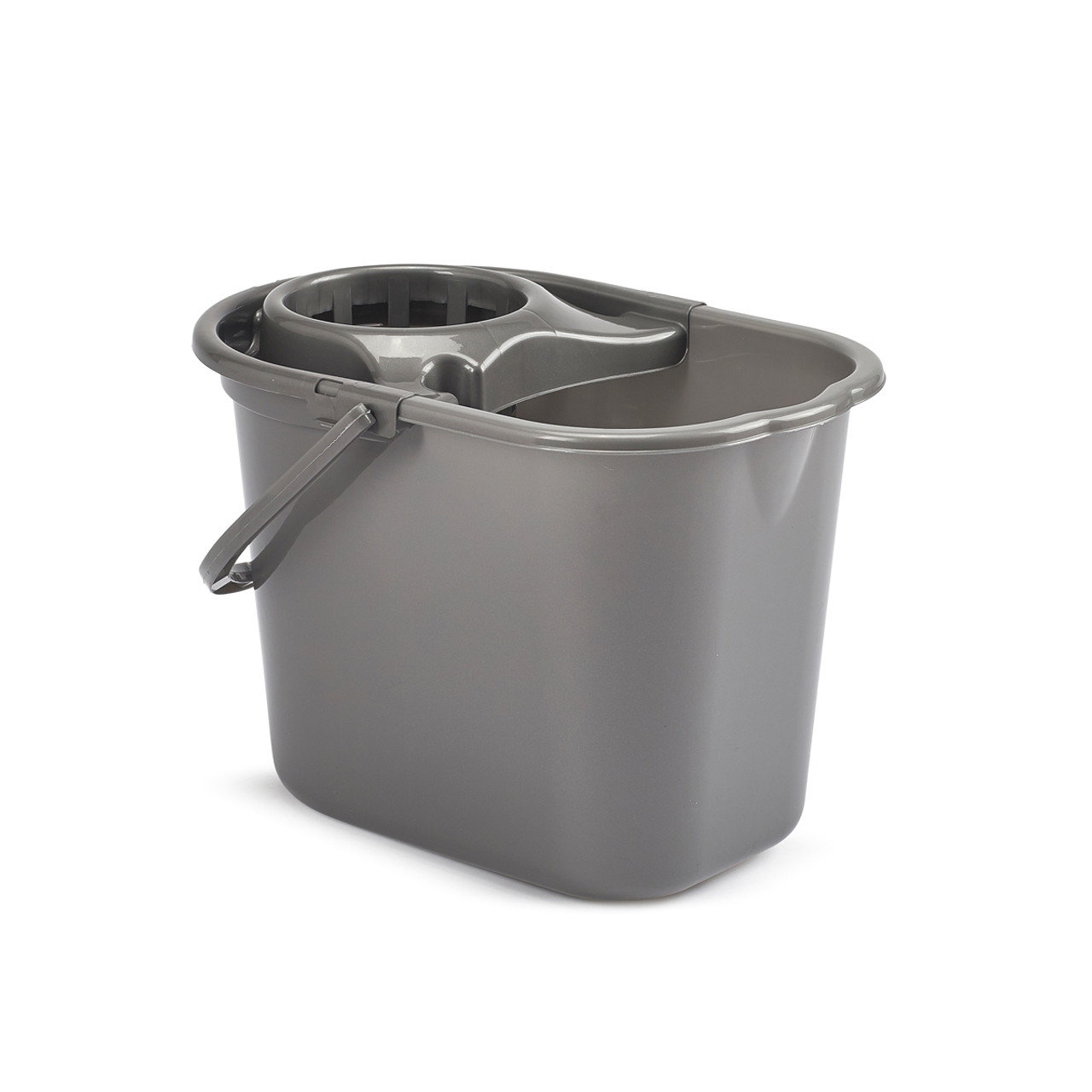 Whitefurze 14l Value Mop Bucket - Silver image