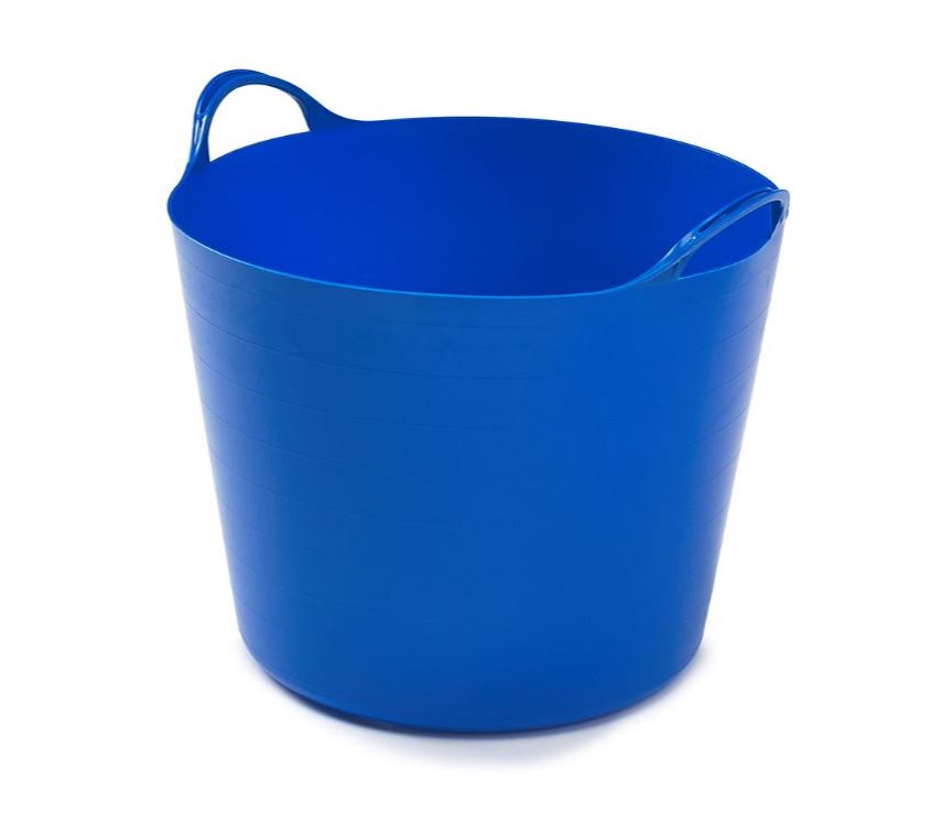 Whitefurze 26l Flexible Tub Blue image