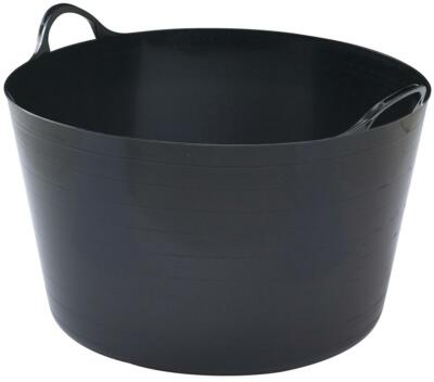 Whitefurze 75l Flexible Tub Black image