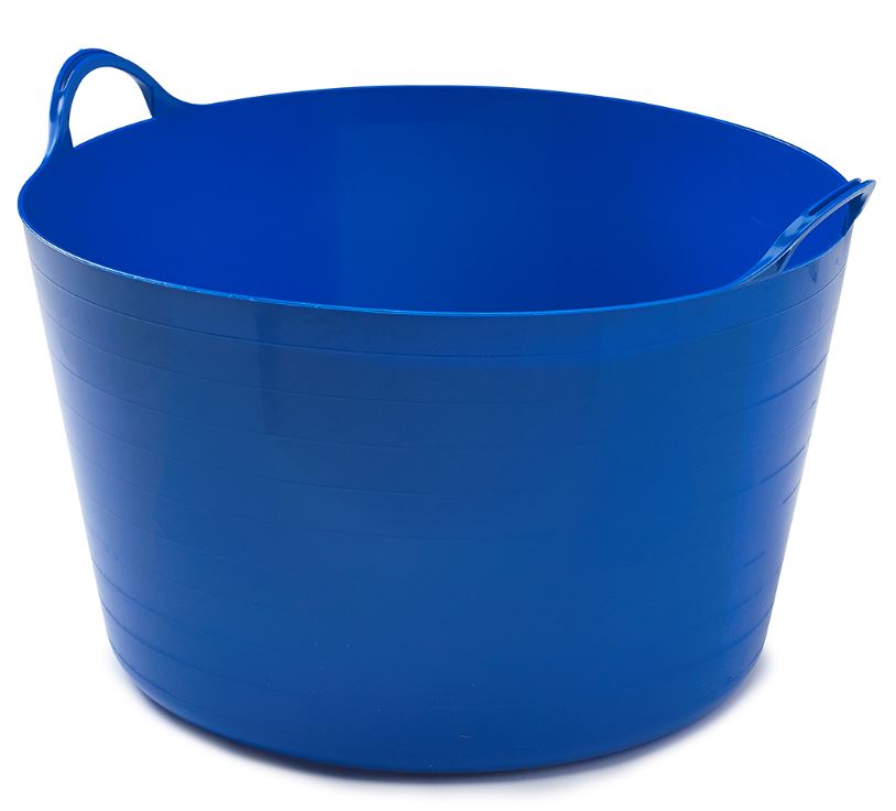 Whitefurze 75l Flexible Tub Blue image
