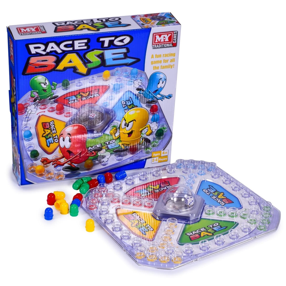 Kandy Toys Race To Base Game In Colour Box "m.y"
