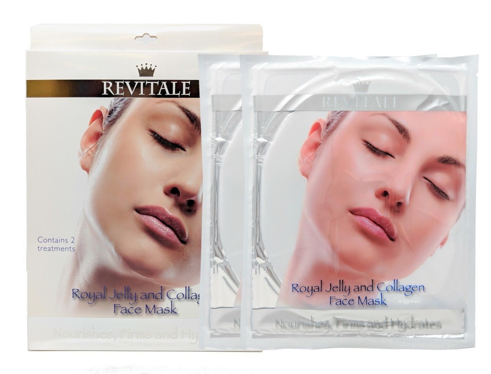 REVITALE FACE MASK ROYAL JELLY & COLLAGEN 2'S image
