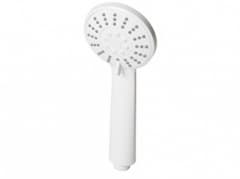 Leo Three Function White Shower Head