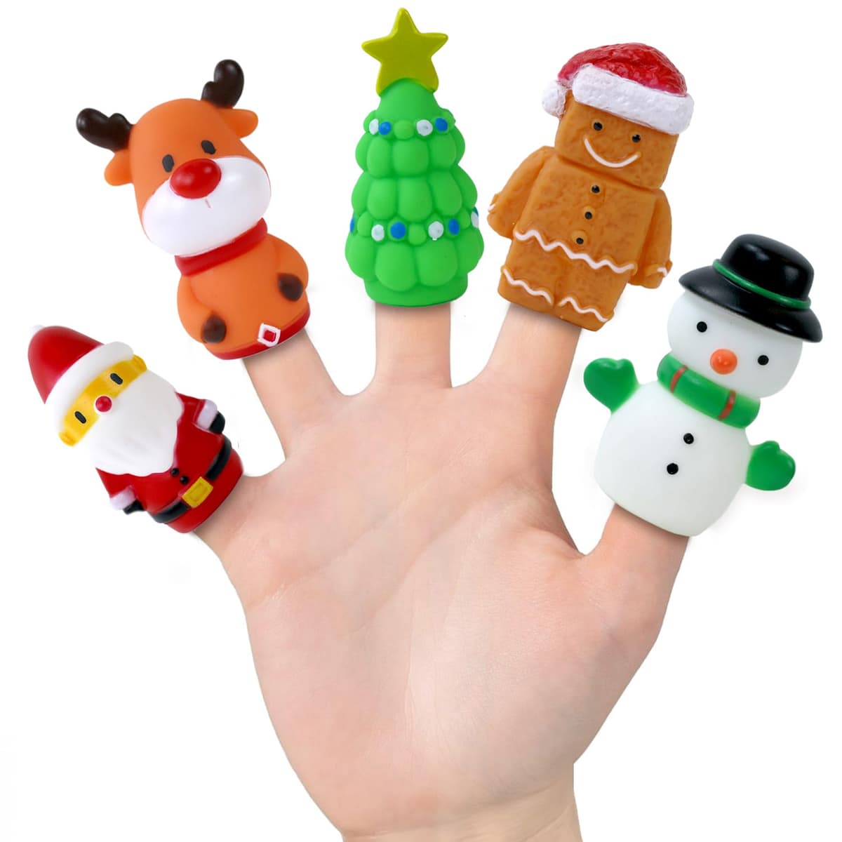 TOBAR CHRISTMAS FINGER PUPPETS