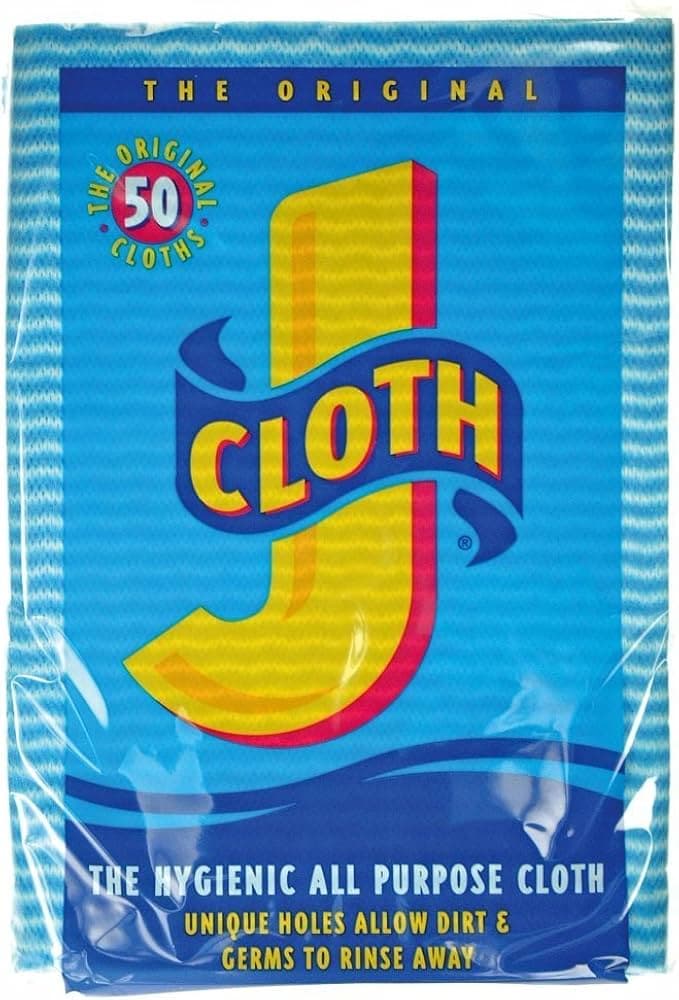 Johnson & Johnson All Purpose Cleaning J Cloth 50pcs
