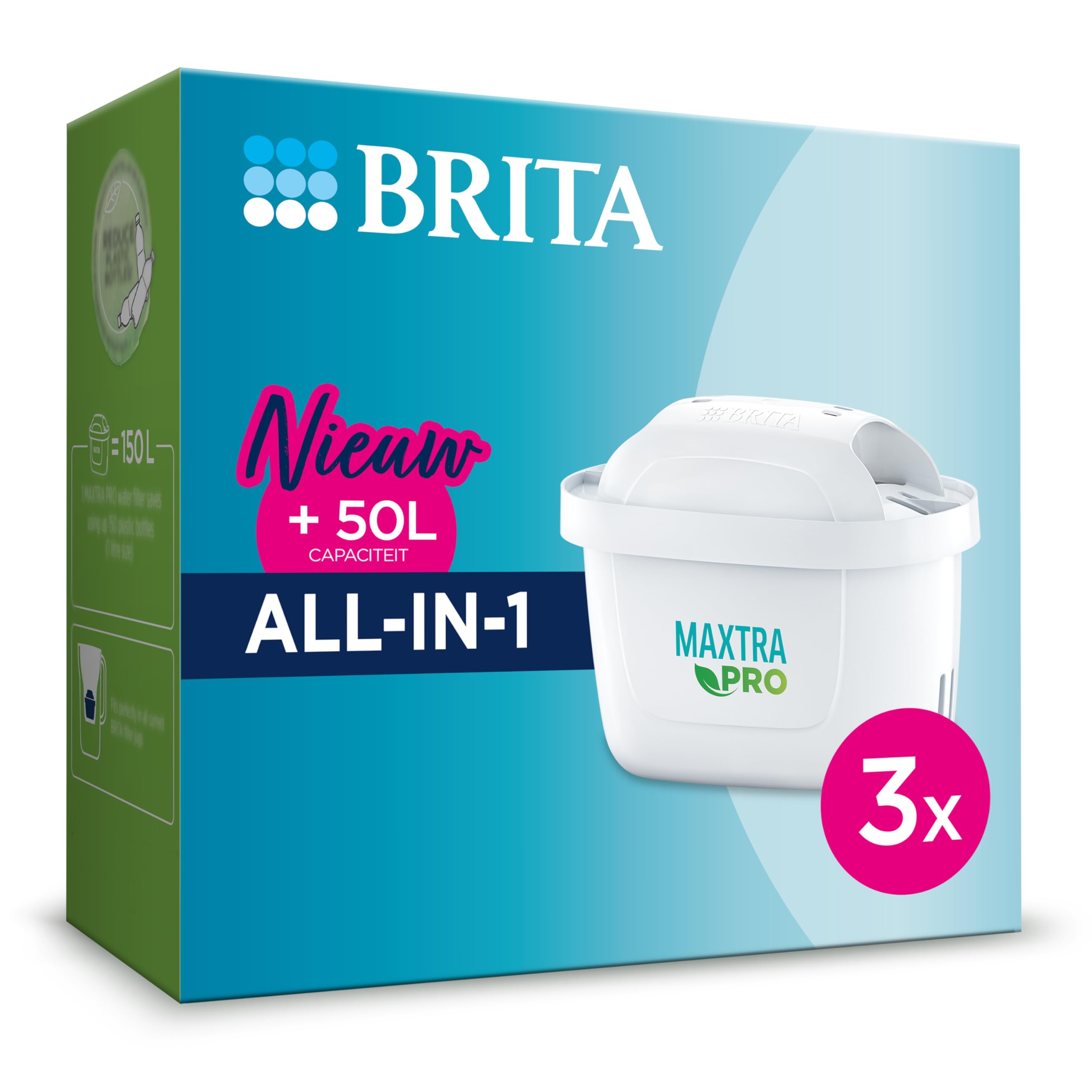 Brita Maxtra + Water Filter Cartridges 3pk image