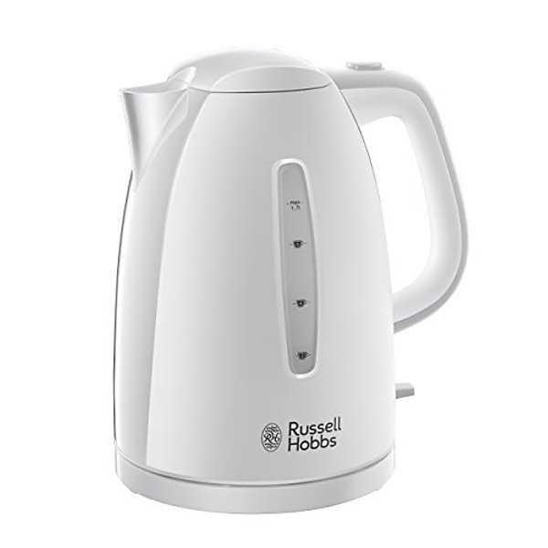 Russel Hobbs Textures Jug Kettle White 1.7l 3000w 21270 image