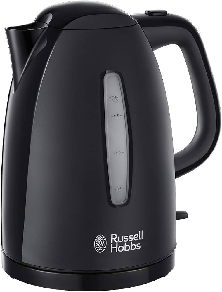 Russel Hobbs Textures Plus Kettle BLACK 1.7LTR 3000W image
