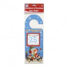 XACT, SLEEPS UNTIL XMAS DOOR HANGER