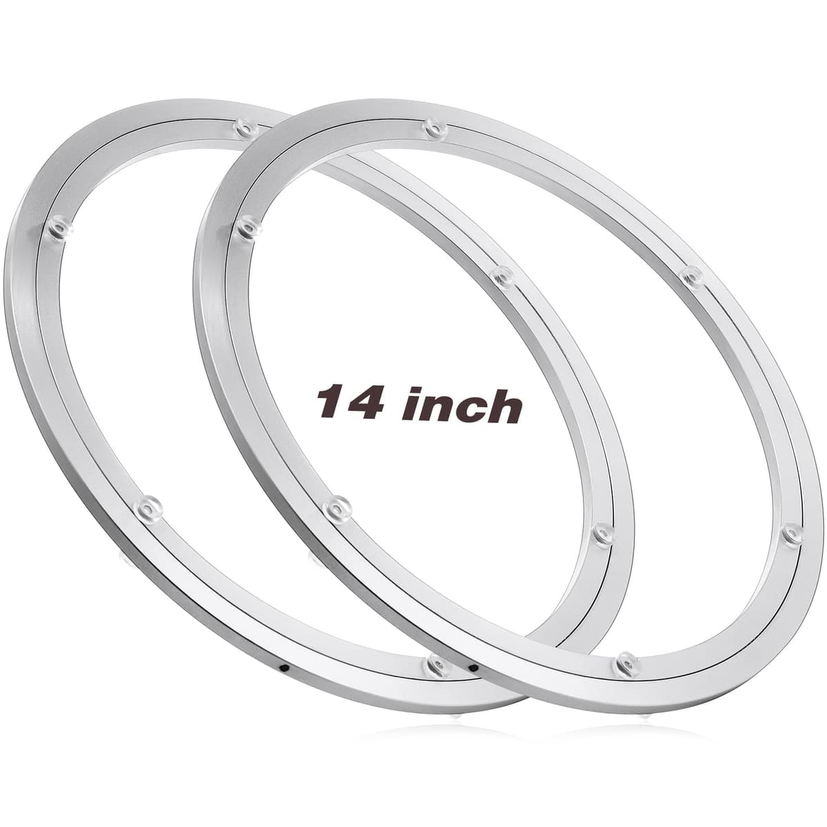 CAROLINE FOIL LAZY SUSAN 14"