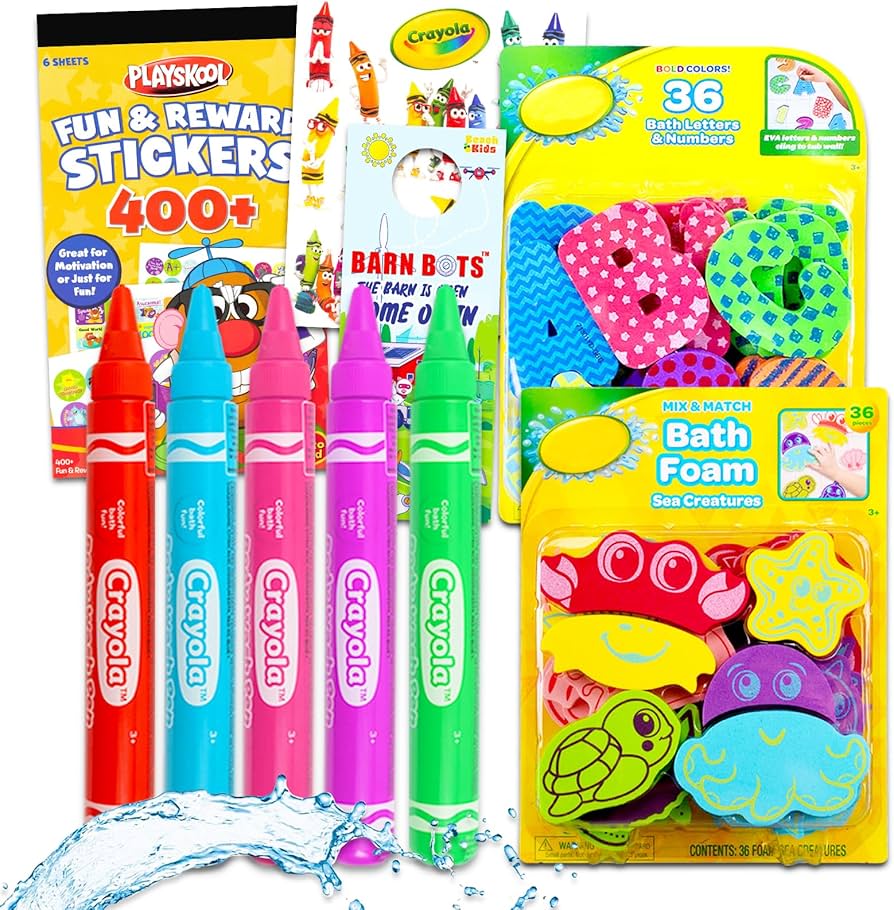CRAYOLA 400ML BATH & S/GEL ASSORTED image