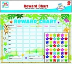 KIDS CREATE EDUCATIONAL - 6 REWARD CHARTS+SHEETS+PEN
