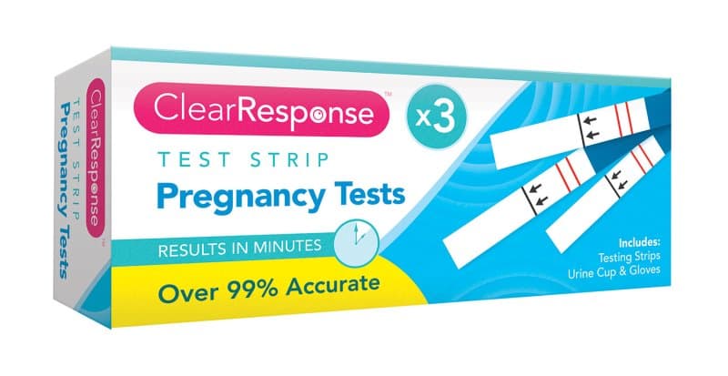 OTL  Clear Response Pregnancy Testing Kit 3pk