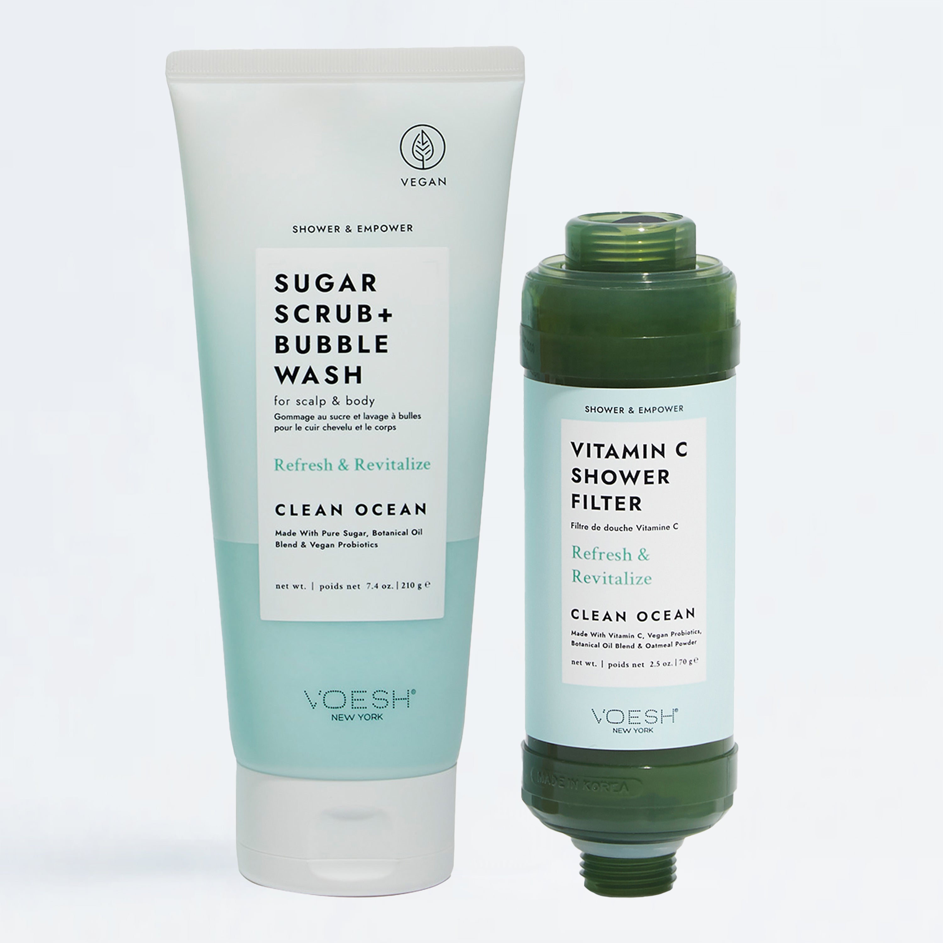 Salon Selectives Shower & Bath Scrub 400ml Cool & Rejuve image