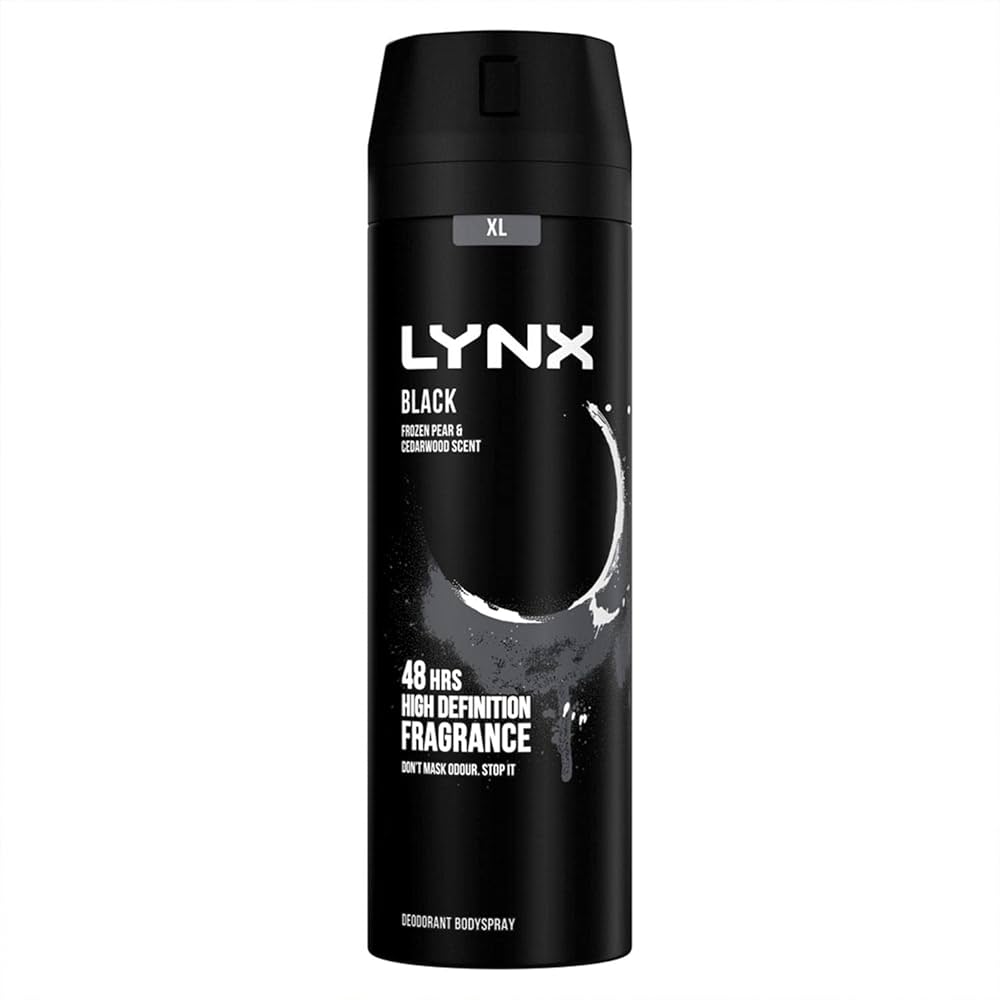 Lynx B/Spray Black  200ml image