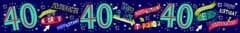 SE  40th Birthday Male Wall Banners