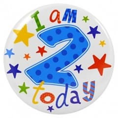 SE  Age 2 Boy Jumbo Badges
