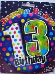 SE  Age 13 Boy Jumbo Badges