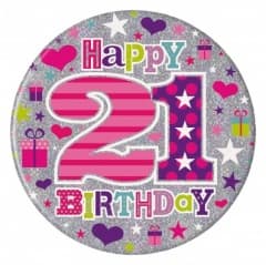 SE  Age 21 Female  Jumbo Badges
