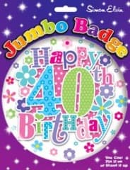 SE Age 40 Female Jumbo Badges