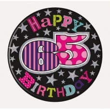 SE  Age 65 Female Jumbo Badges