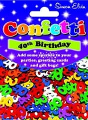 SE  Age 40 Confetti