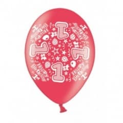 SE  Age 1 Printed Balloons