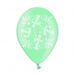 SE  Age 7 Printed Balloons