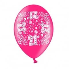 SE  Age 21 Printed Balloons