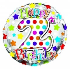 SE  Age 2 Unisex Foil Balloons