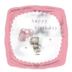 SE  Birthday Square Foil Balloons