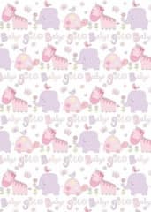 SE  Baby Girl Gift Wrap