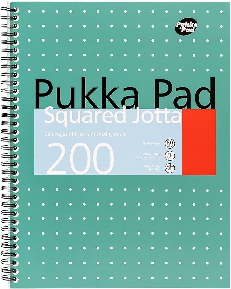 Pukka Pad A4 Metallic Jotta Note Book Squared image