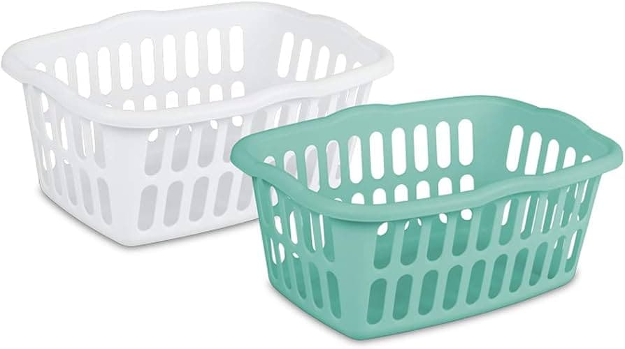 Rectangular Laundry Basket Asstd