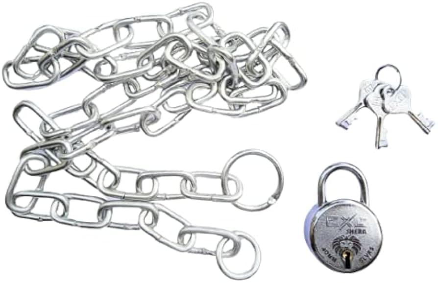Just Lock It - Multi-Usage 6mm x 1 Mtr Chain Lock
