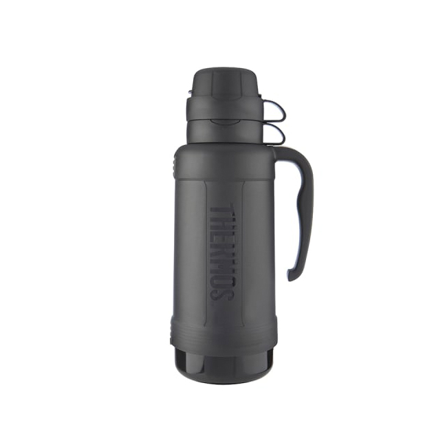 Thermos Eclipse Flask Black 1.8L image