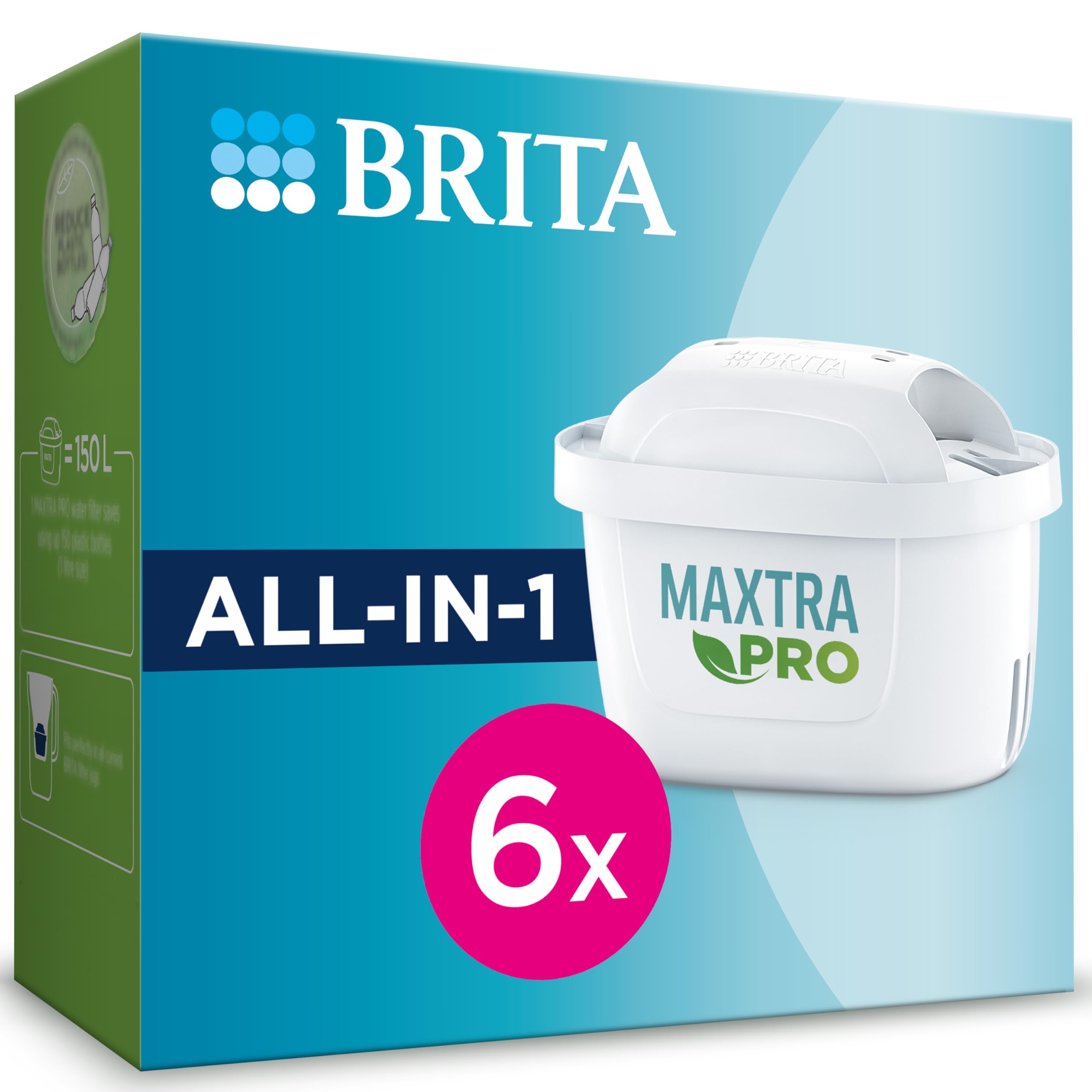 Brita Maxtra + Water Filter Cartridges  6pk image