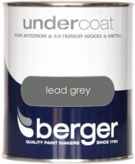 Berger Undercoat Lead Grey 2.5 Ltr 1
