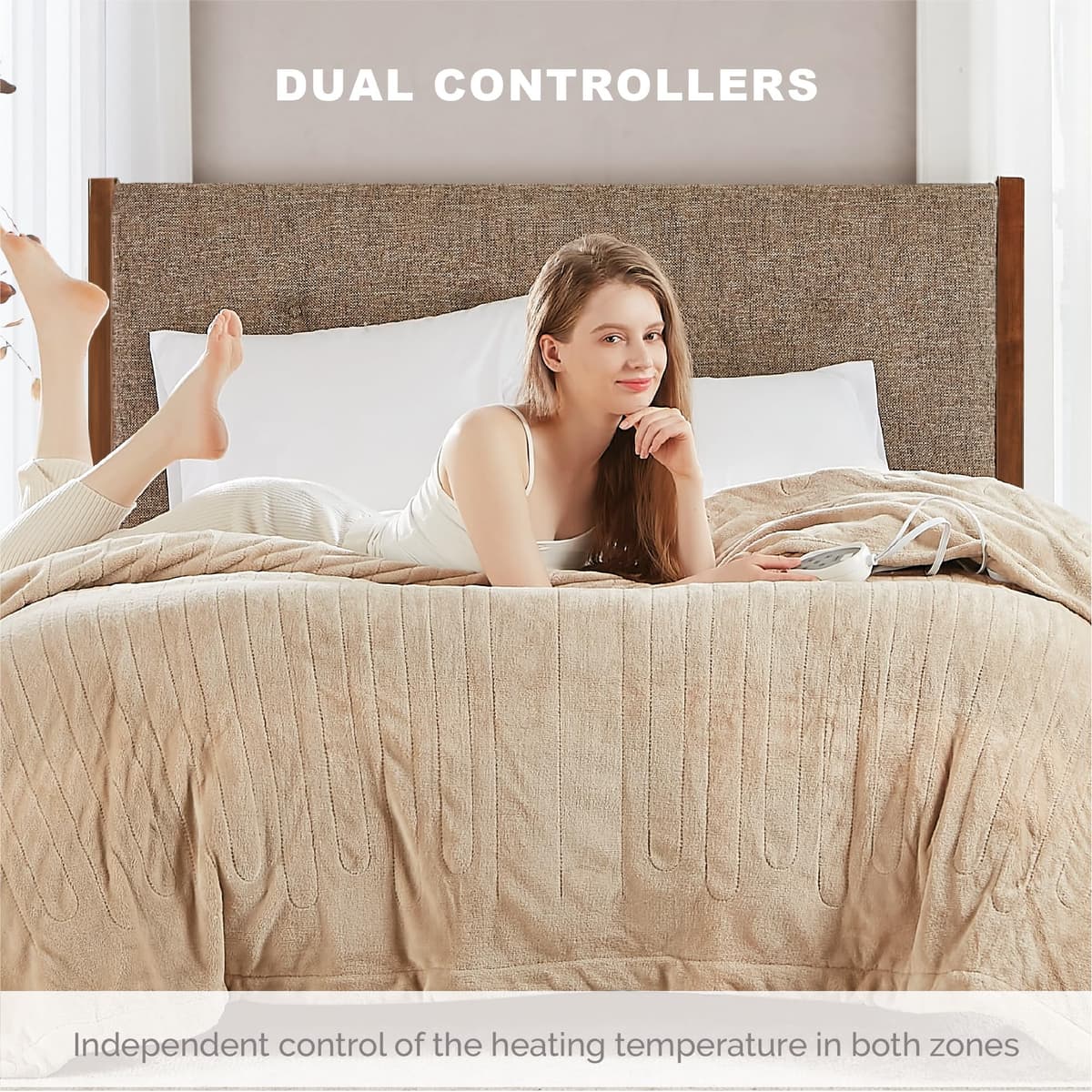 NT Single Electric Blanket 60x120cm (one Control