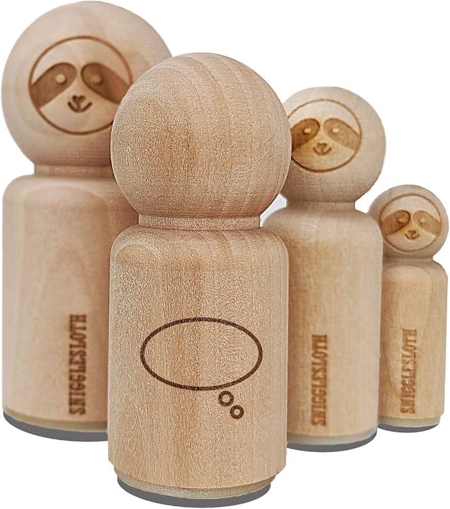 Rubber Stamp Speech Bubble image