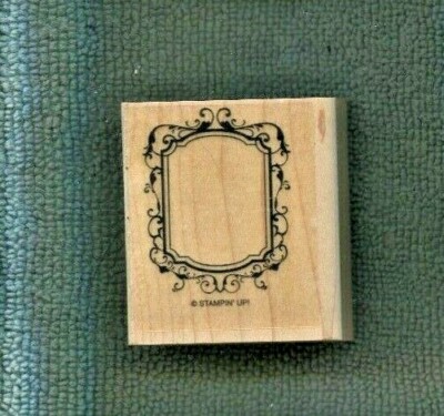 Rubber Stamp Fancy Frame image
