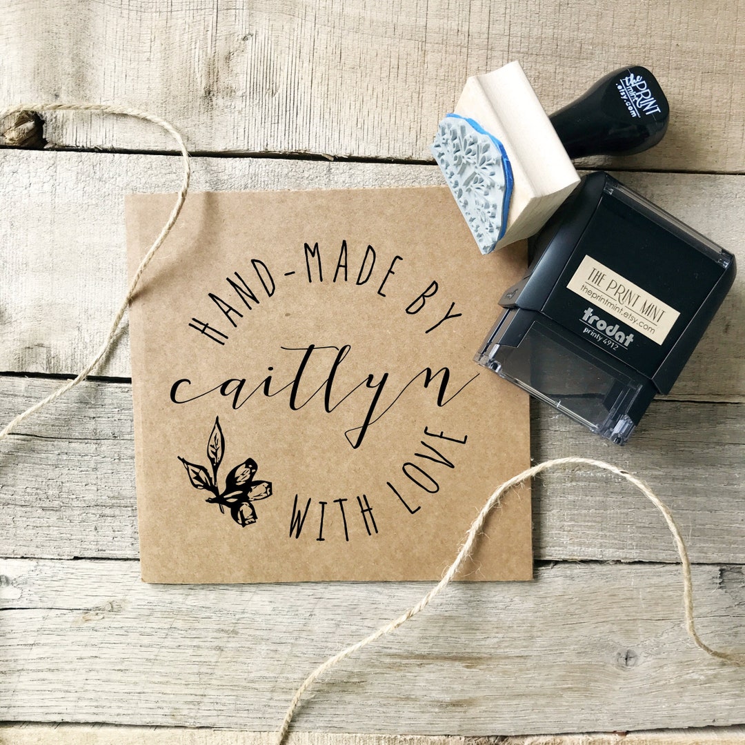 Rubber Stamp Hand Made image