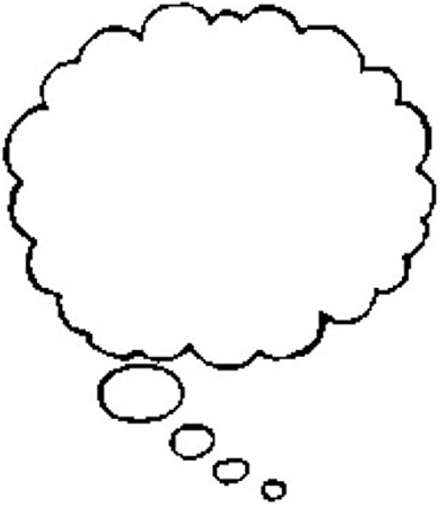 Rubber Stamp Thought Cloud image