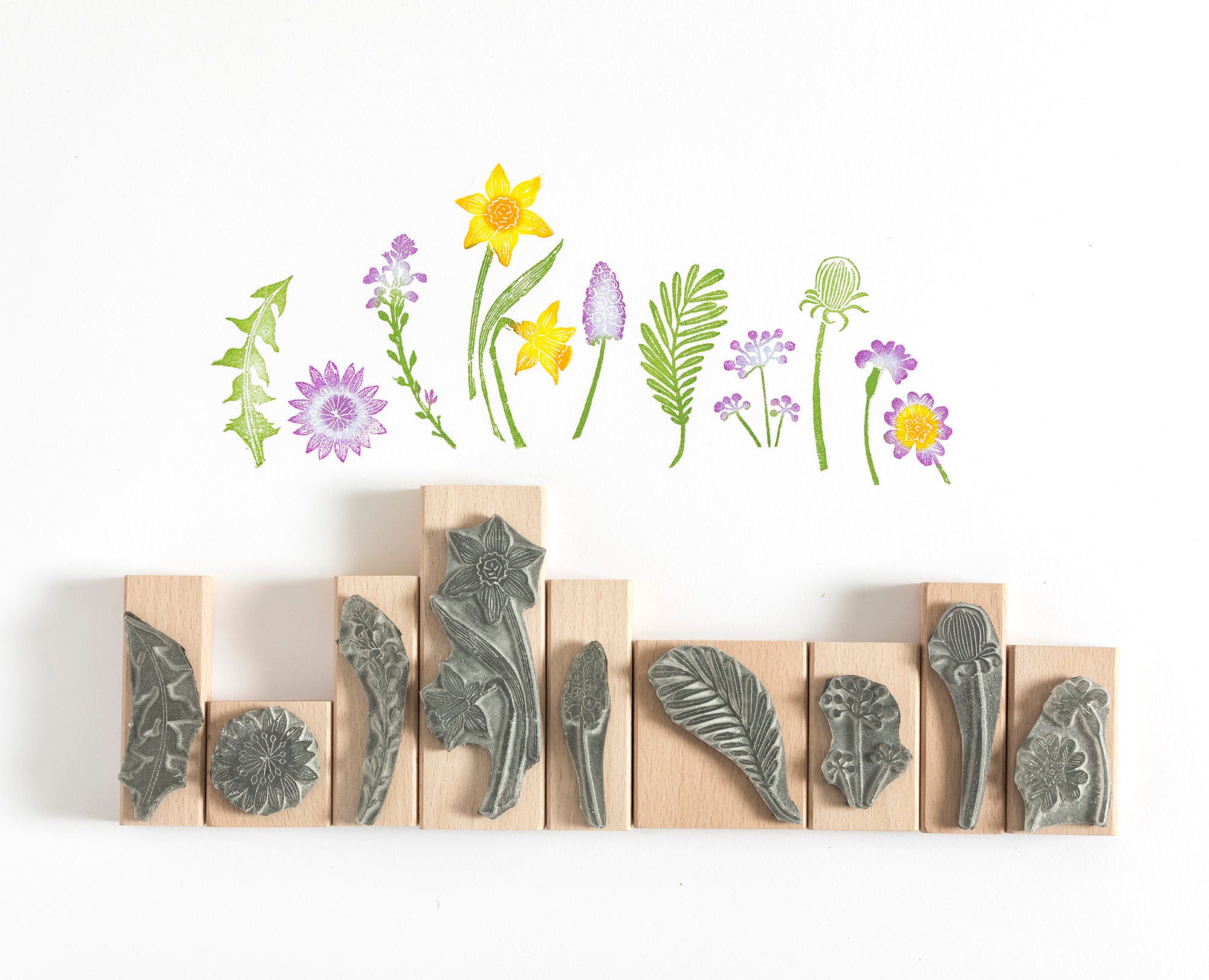 Rubber Stamp Flower image