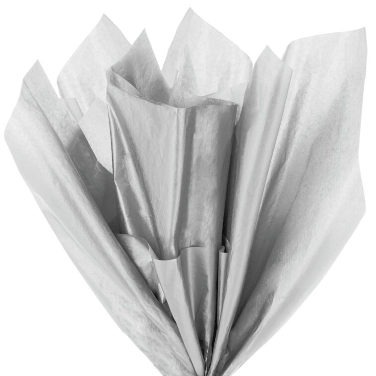 County  Tissue Paper 5 Sheets - Silver image
